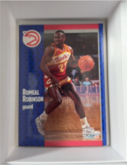1991-92 Fleer #3 Rumeal Robinson — front