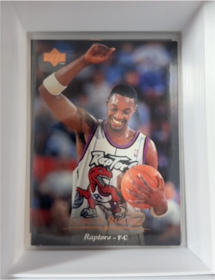 1995-96 Upper Deck #250 Carlos Rogers — front