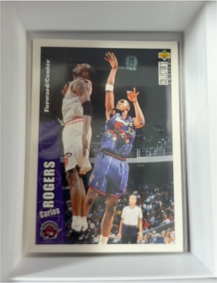 1996-97 Upper Deck Collector's Choice #341 Carlos Rogers — front