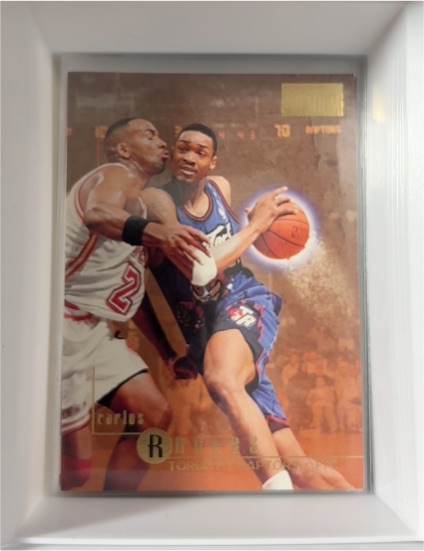 1996-97 SkyBox Premium #114 Carlos Rogers Toronto Raptors — front