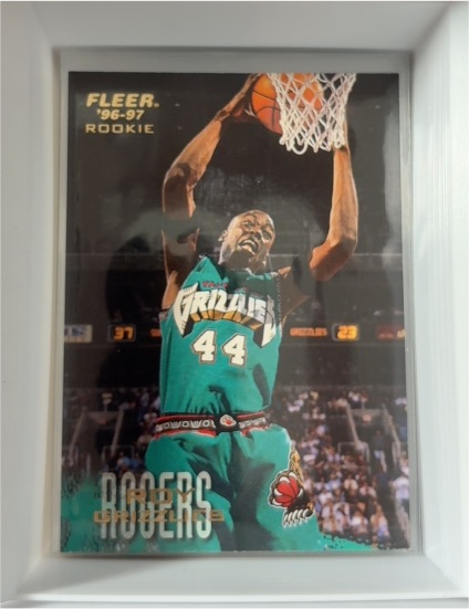 1996-97 Fleer #264 Roy Rogers Rookie — front