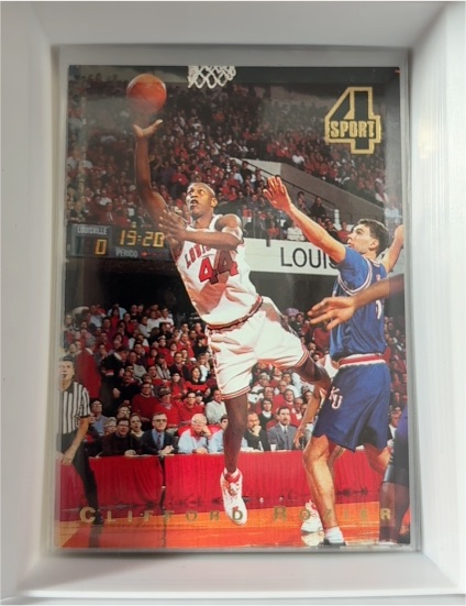 1994 Classic 4 Sport #16 Clifford Rozier Louisville Cardinals Basketball Card — front
