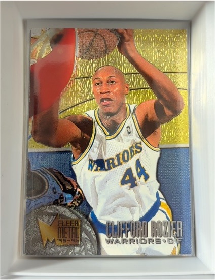 1995-96 Fleer Metal #35 Clifford Rozier — front