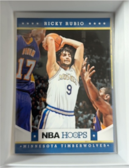 2012-13 Panini NBA Hoops #120 Ricky Rubio — front
