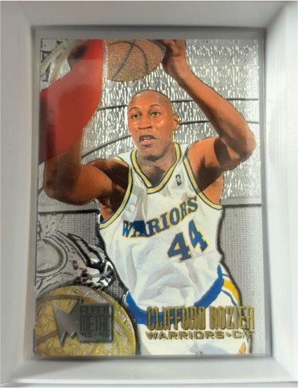 1995-96 Fleer Metal #35 Clifford Rozier — front