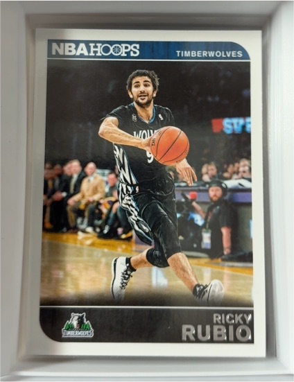 2014-15 Panini NBA Hoops #170 Ricky Rubio — front