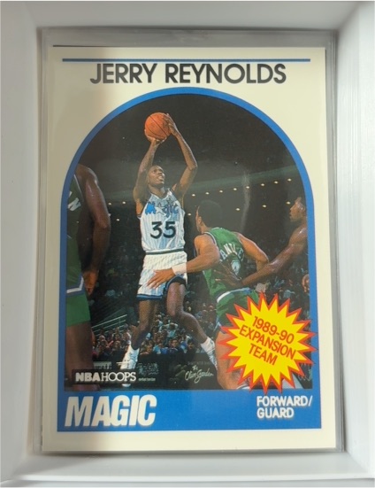 1989-90 Hoops #339 Jerry Reynolds — front
