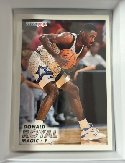 1993-94 Fleer #150 Donald Royal — front