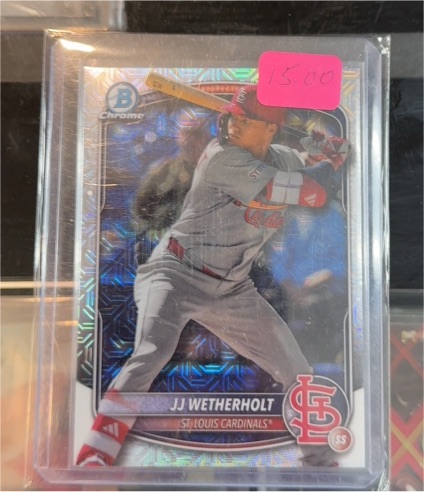 2025 Bowman Chrome #BCP-241 JJ Wetherholt — front