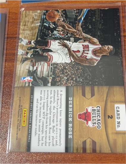 2012-13 Panini Threads #2 Derrick Rose — front