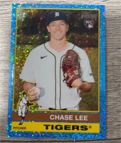 2025 Topps Heritage High Number #641 Chase Lee — front