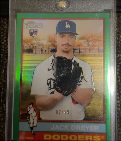 2025 Topps Heritage High Number #656 Jack Dreyer — front