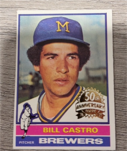 1976 Topps #293 Bill Castro — front