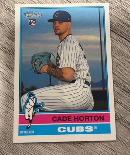 2025 Topps Heritage High Number #626 Cade Horton — front