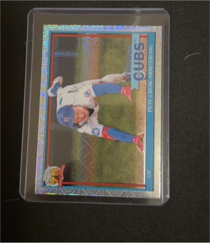 2026 Topps Series 1 Silver Pack Mojo #91C-91 Pete Crow-Armstrong — front