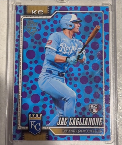 2026 Topps Series 1 #138 Jac Caglianone — front