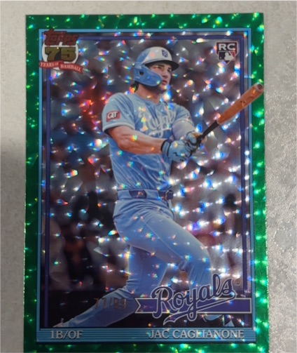 2026 Topps 75 Years of Baseball #T91-42 Jac Caglianone — front