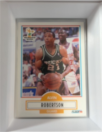1990-91 Fleer #109 Alvin Robertson — front