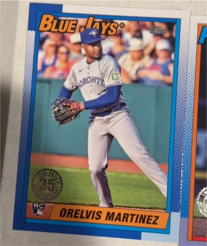 2025 Topps Series 1 #T90-25 Orelvis Martinez — front