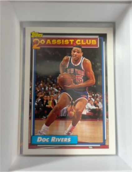 1992-93 Topps 20 Assist Club #217 Doc Rivers — front