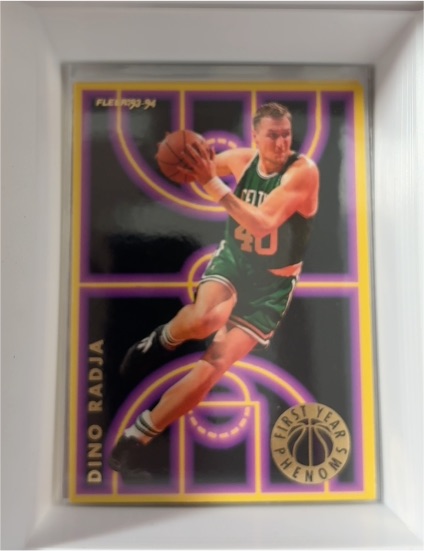 1993-94 Fleer First Year Phenoms #7 Dino Radja — front