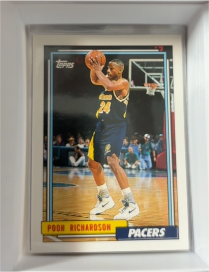 1992-93 Topps #280 Pooh Richardson — front
