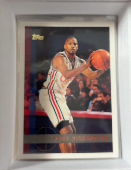 1997-98 Topps #97 Pooh Richardson — front
