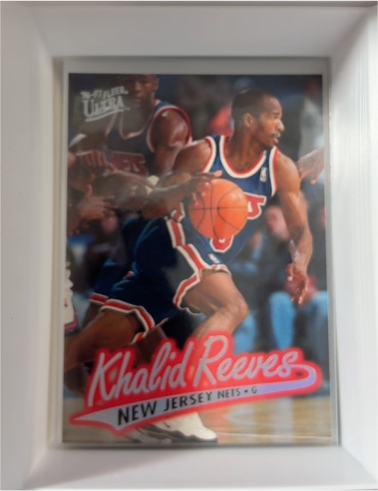 1996-97 Fleer Ultra #217 Khalid Reeves New Jersey Nets — front
