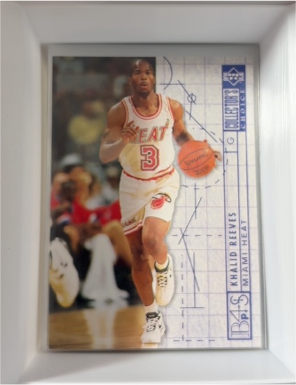 1994-95 Collector's Choice #385 Khalid Reeves — front