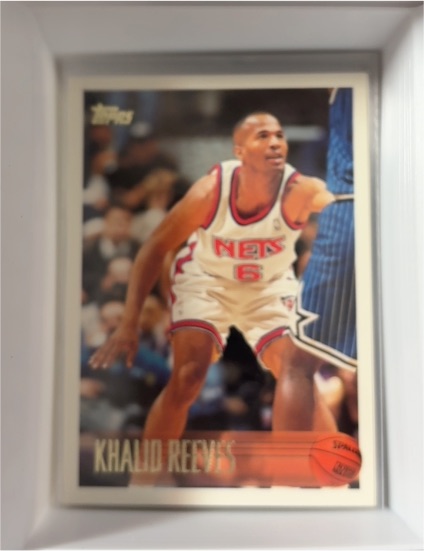 1996-97 Topps #79 Khalid Reeves — front