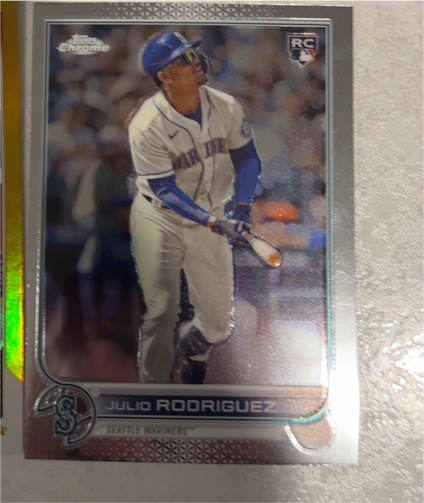 2022 Topps Chrome Update #USC150 Julio Rodriguez — front