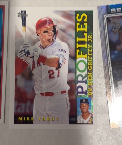 2026 Topps Series 1 Profiles #TP-2 Mike Trout — front