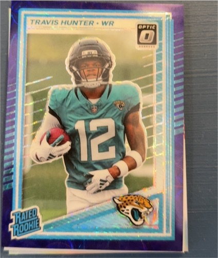 2025 Panini Donruss Optic #201 Travis Hunter — front