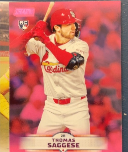 2025 Topps Stadium Club #157 Thomas Saggese — front