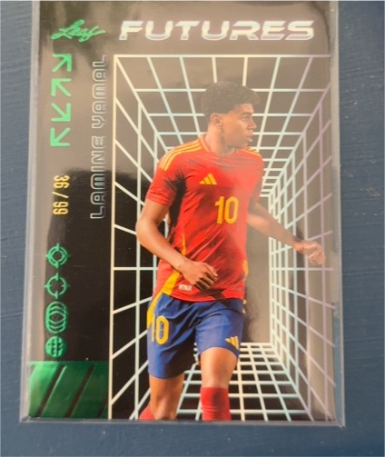 2024 Leaf Futures #128 Lamine Yamal — front