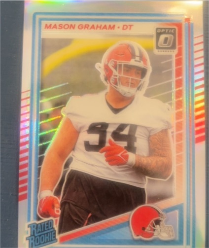 2025 Panini Donruss Optic #340 Mason Graham — front