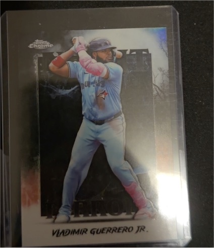 2025 Topps Chrome Update #NT-17 Vladimir Guerrero Jr. Night Terrors — front