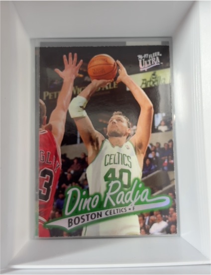 1996-97 Fleer Ultra #8 Dino Radja — front
