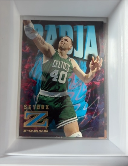 1996-97 Skybox Z-Force #6 Dino Radja — front
