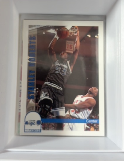 1992-93 NBA Hoops #163 Stanley Roberts — front