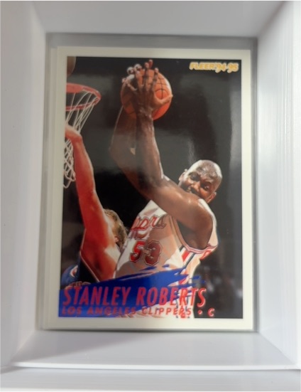 1994-95 Fleer #102 Stanley Roberts — front