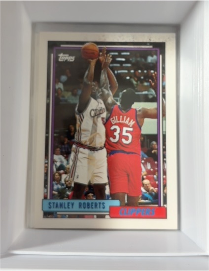 1992-93 Topps #285 Stanley Roberts — front