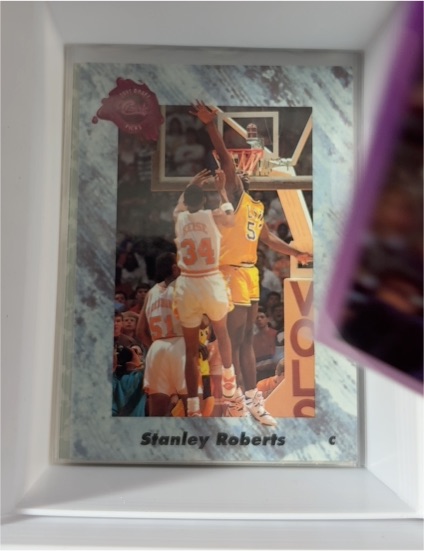 1991 Classic Four Sport #163 Stanley Roberts — front