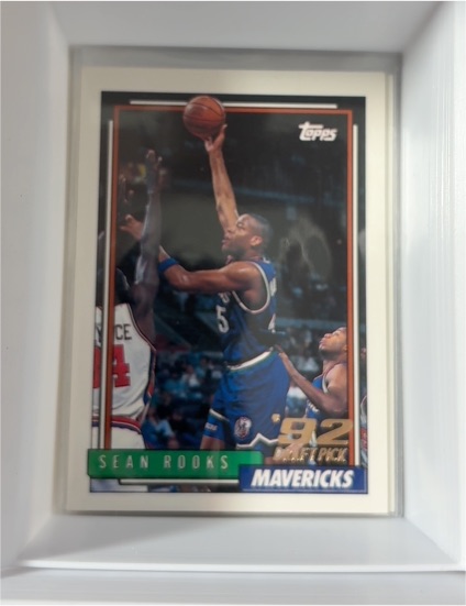 1992-93 Topps #292 Sean Rooks — front