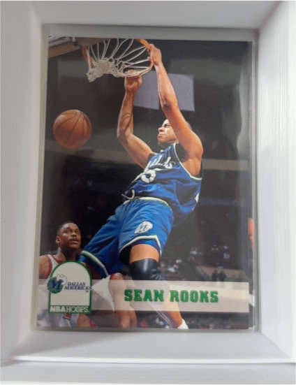 1993-94 NBA Hoops #49 Sean Rooks — front