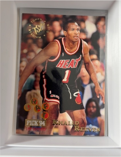 1994-95 Topps Stadium Club #250 Khalid Reeves — front