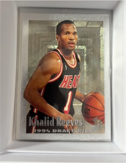 1994-95 Topps Embossed #112 Khalid Reeves — front