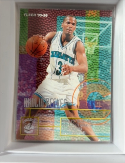 1995-96 Fleer #210 Khalid Reeves — front