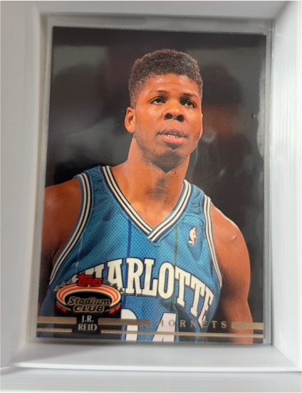 1992-93 Topps Stadium Club #41 J.R. Reid — front
