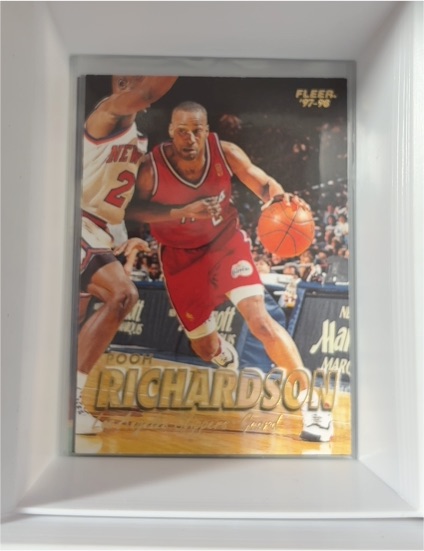 1997-98 Fleer #124 Pooh Richardson — front